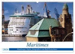 Maritimes. Hamburger Hafen, fotografiert von Ralf Kretschmer (Wandkalender 2024 DIN A2 quer), CALVENDO Monatskalender von Kretschmer,  Ralf
