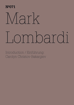 Mark Lombardi von Christov-Bakargiev,  Carolyn, Lombardi,  Mark