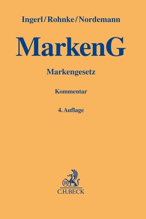 Markengesetz von Boddien,  Thomas W., Bröcker,  Klaus Tim, Czychowski,  Christian, Dustmann,  Andreas, Engels,  Sebastian, Grabrucker,  Marianne, Ingerl,  Reinhard, Jaworski,  Stanislaus, Kouker,  Ludwig, Nordemann,  Axel, Nordemann,  Jan Bernd, Nordemann-Schiffel,  Anke, Rohnke,  Christian, Schmitz-Fohrmann,  Volker, Schork,  Daniela Nadine, Wirtz,  Martin