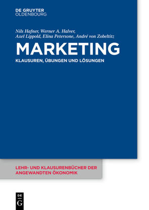 Marketing von Hafner,  Nils, Halver,  Werner, Lippold,  Axel, Petersone,  Elina, von Zobeltitz,  André