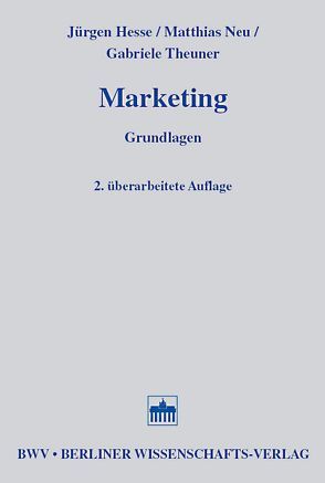 Marketing von Hesse,  Jürgen, Neu,  Matthias, Theuner,  Gabriele