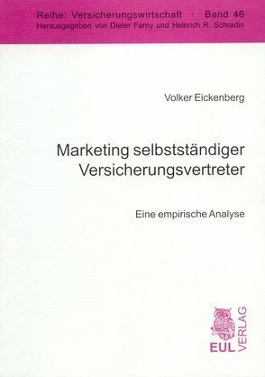 Marketing selbstständiger Versicherungsvertreter von Eickenberg,  Volker