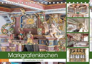 Markgrafenkirchen. Ein wertvoller Schatz (Tischkalender 2024 DIN A5 quer), CALVENDO Monatskalender von Schmidt,  Bodo