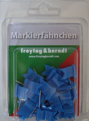 Markierfähnchen wehend, Blau von Freytag-Berndt und Artaria KG