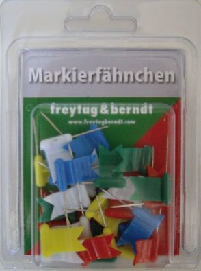 Markierfähnchen wehend, Bunt von Freytag-Berndt und Artaria KG