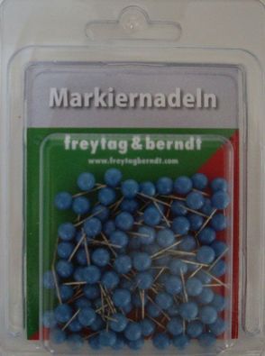 Markiernadeln, Blau von Freytag-Berndt und Artaria KG