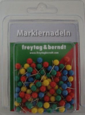 Markiernadeln, Bunt von Freytag-Berndt und Artaria KG