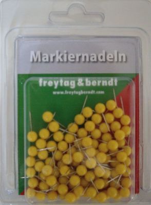 Markiernadeln, Gelb von Freytag-Berndt und Artaria KG