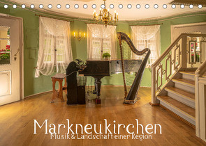 Markneukirchen – Musik & Landschaft einer Region (Tischkalender 2022 DIN A5 quer) von Männel - studio-fifty-five,  Ulrich