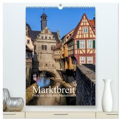 Marktbreit – Perle am südlichen Maindreieck (hochwertiger Premium Wandkalender 2024 DIN A2 hoch), Kunstdruck in Hochglanz von Will,  Hans