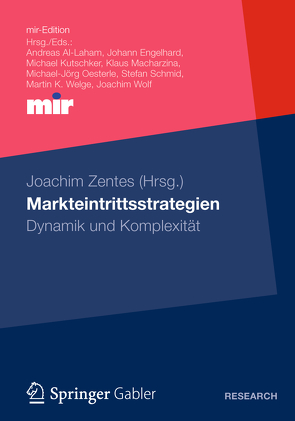 Markteintrittsstrategien von Zentes,  Joachim