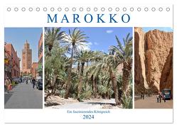 MAROKKO, ein faszinierendes Königreich (Tischkalender 2024 DIN A5 quer), CALVENDO Monatskalender von Senff,  Ulrich