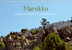 Marokko, Landschaften im Toubkal Massiv (Tischkalender 2021 DIN A5 quer) von Fotokullt