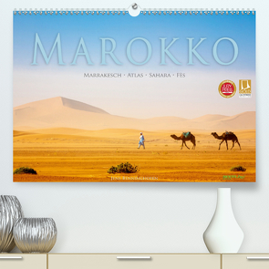 Marokko: Marrakesch, Atlas, Sahara, Fès (Premium, hochwertiger DIN A2 Wandkalender 2021, Kunstdruck in Hochglanz) von Benninghofen,  Jens
