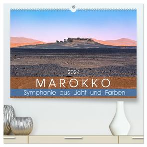 Marokko – Symphonie aus Licht und Farben (hochwertiger Premium Wandkalender 2024 DIN A2 quer), Kunstdruck in Hochglanz von U-DO,  U-DO