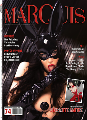MARQUIS Magazine No. 74 – Fetish, Fashion, Latex & Lifestyle — Deutsche Ausgabe von MARQUIS