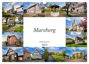 Marsberg Impressionen (Wandkalender 2024 DIN A3 quer), CALVENDO Monatskalender von Meutzner,  Dirk