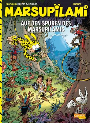 Marsupilami 11: Auf den Spuren des Marsupilamis – Der Comic zum Film von Bâtem, Chabat,  Alain, Colman,  Stéphan, Franquin,  André, Le Comte,  Marcel