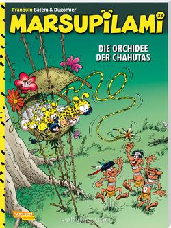 Marsupilami 33: Die Orchidee der Chahutas von Bâtem, Dugomier, Franquin,  André, Le Comte,  Marcel