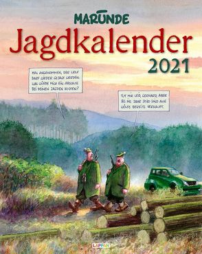 Marunde Jagdkalender 2021: Monatskalender für die Wand im Großformat von Marunde,  Wolf-Rüdiger