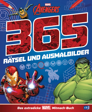 MARVEL Avengers 365 Rätsel und Ausmalbilder – Das extradicke MARVEL-Mitmach-Buch von Albrecht,  Anke