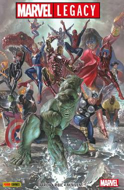 Marvel Legacy von Aaron,  Jason, Acuna,  Daniel, Althoff,  Gerlinde, Cheung,  Jim, Dauterman,  Russell, Deodato Jr.,  Mike, Frisch,  Marc-Oliver, Hidalgo,  Carolin, Immonen,  Stuart, Kronsbein,  Bernd, Land,  Greg, Larraz,  Pepe, Maleev,  Alex, Marquez,  David, McGuinness,  Ed, McNiven,  Steve, Petz,  Jürgen, Ribic,  Esad, Rösch,  Alexander, Samnee,  Chris, Strittmatter,  Michael, Syska,  Robert, Thompson,  Robbie