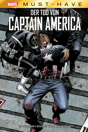 Marvel Must-Have: Der Tod von Captain America von Brubaker,  Ed, Epting,  Steve, Perkins,  Mike, Schweizer,  Reinhard, Strittmatter,  Michael