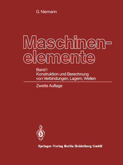Maschinenelemente von Höhn,  Bernd-Robert, Niemann,  Gustav, Winter,  Hans