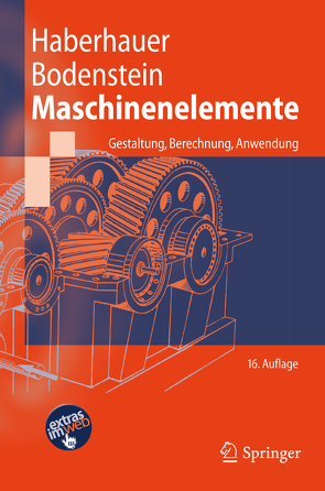 Maschinenelemente von Bodenstein,  Ferdinand, Haberhauer,  Horst