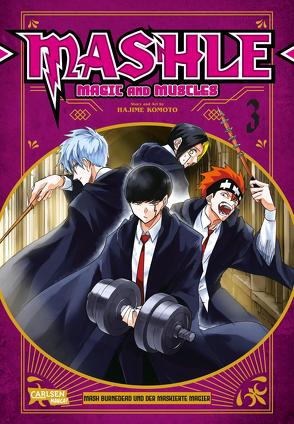 Mashle: Magic and Muscles 3 von Komoto,  Hajime, Stamm,  Katrin