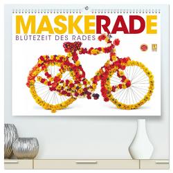 MaskeRADe – Blütezeit des Rades (hochwertiger Premium Wandkalender 2024 DIN A2 quer), Kunstdruck in Hochglanz von Oelschläger,  Wilfried