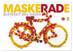 MaskeRADe – Blütezeit des Rades (Wandkalender 2024 DIN A2 quer), CALVENDO Monatskalender von Oelschläger,  Wilfried