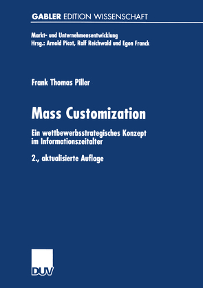 Mass Customization von Piller,  Frank