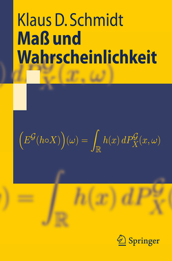 Maß und Wahrscheinlichkeit von Schmidt,  Klaus D.