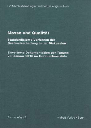Masse und Qualität von Neuheuser,  Hanns Peter, Weber,  Peter K.