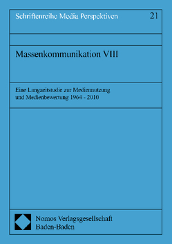 Massenkommunikation VIII von Reitze,  Helmut, Ridder,  Christa-Maria