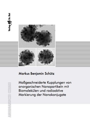 Maßgeschneiderte Kupplungen von anorganischen Nanopartikeln mit Biomolekülen und radioaktive Markierung der Nanokonjugate von Schütz,  Markus Benjamin