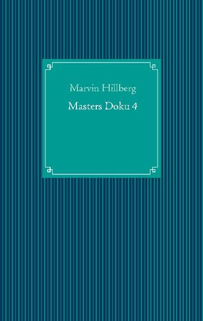 Masters Doku 4 von Hillberg,  Marvin
