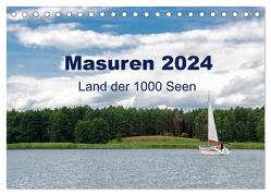 Masuren 2024 – Land der 1000 Seen (Tischkalender 2024 DIN A5 quer), CALVENDO Monatskalender von Nowak,  Oliver