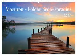 Masuren – Polens Seen-Paradies (Wandkalender 2024 DIN A2 quer), CALVENDO Monatskalender von Junghanns,  Konstanze