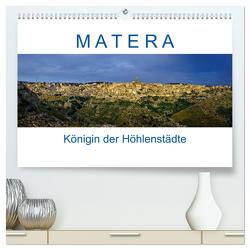 Matera – Königin der Höhlenstädte (hochwertiger Premium Wandkalender 2024 DIN A2 quer), Kunstdruck in Hochglanz von Müller,  Reinhard