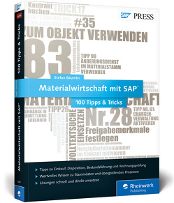 Materialwirtschaft mit SAP − 100 Tipps & Tricks von Bäumler,  Stefan