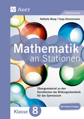 Mathe an Stationen 8 Gymnasium von Zimmermann,  Tanja