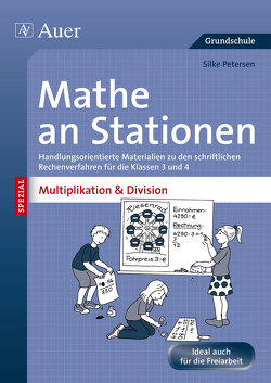 Mathe an Stationen Multiplikation & Division 3-4 von Petersen,  Silke