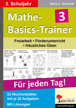Mathe-Basics-Trainer / Klasse 3 von Schmidt,  Hans-J.