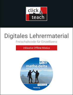 mathe.delta – Hamburg / mathe.delta Studienstufe HH click & teach Box von Goy,  Axel