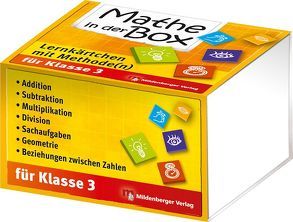 Mathe in der Box – Lernkärtchen mit Methode(n), Klasse 3 von Anlauf,  Verena, Kopf,  Yvonne