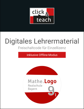 Mathe.Logo – Bayern – neu / Mathe.Logo BY click & teach 9 I Box von Barthel,  Christian, Kleine,  Michael, Weixler,  Patricia, Weixler,  Simon