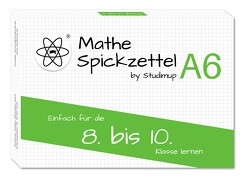 Mathe Spickzettel A6 von Josch,  Maximilian