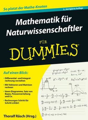 Mathematik für Naturwissenschaftler für Dummies von Räsch,  Thoralf, Rumsey,  Deborah J., Ryan,  Mark